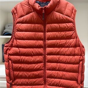 Men’s Orange Solaris Puffer Vest